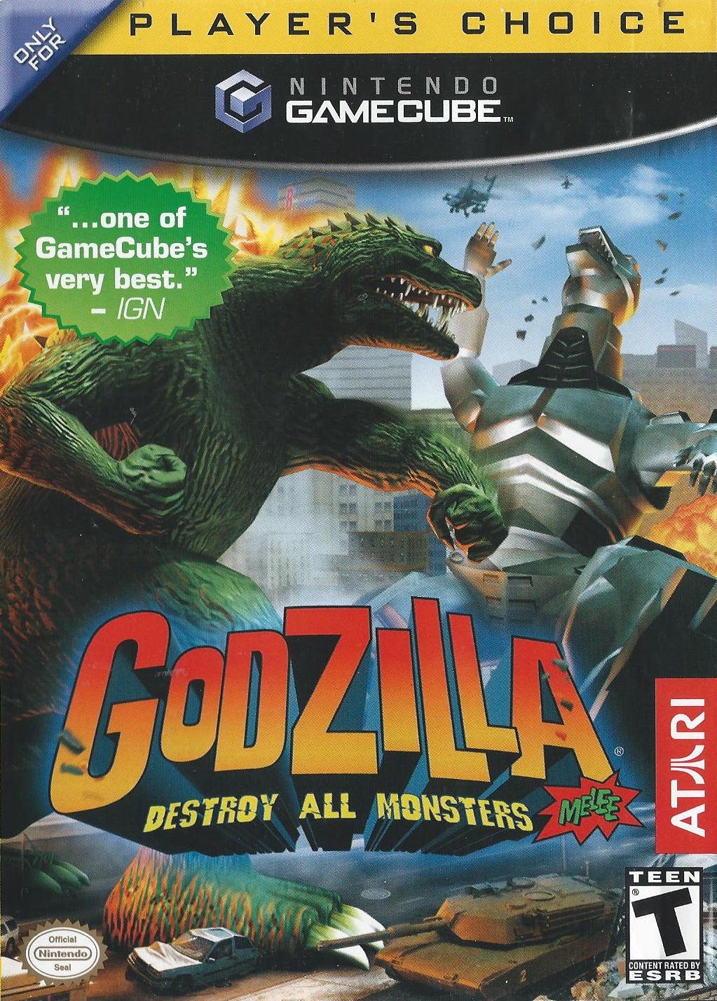Godzilla Destroy All Monsters Melee (GC) (gamerip) (2020